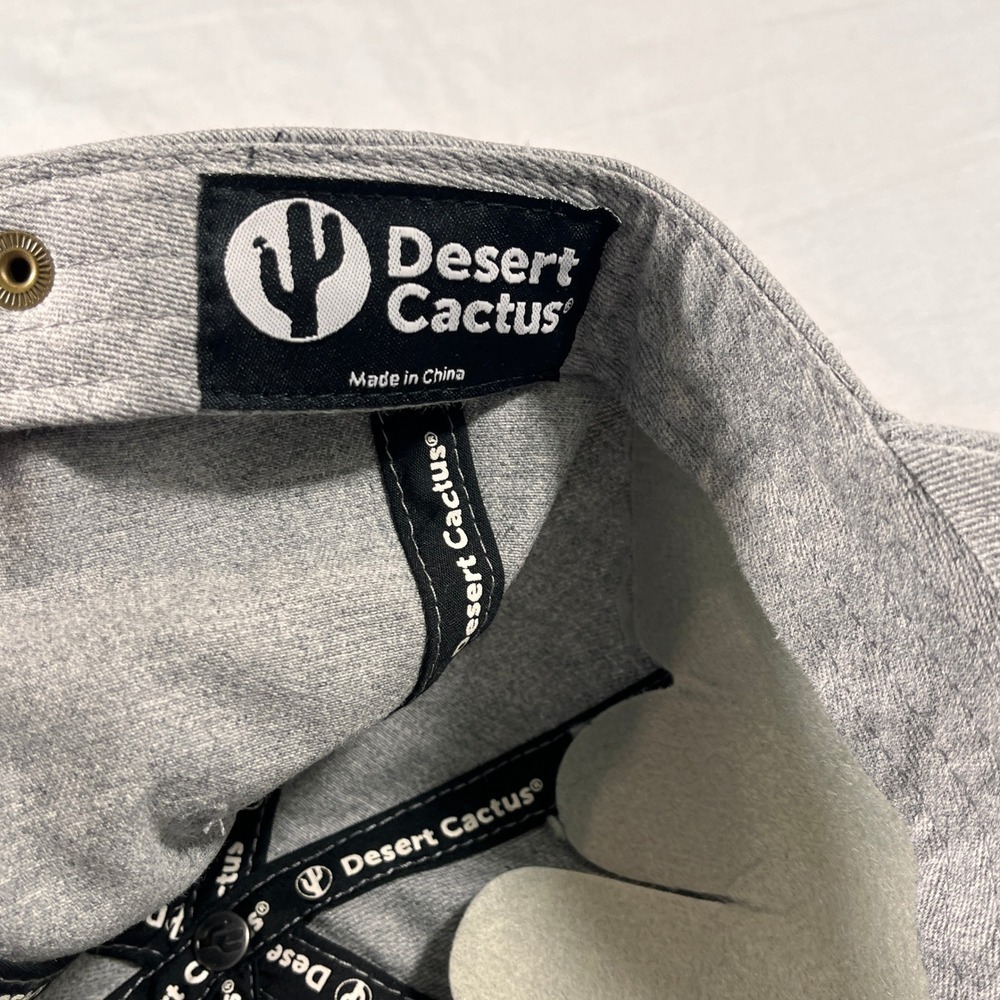Desert Cactus Southern University Jaguars Hat Adult OS Grey NEW Adjustable Logo - Picture 6 of 7